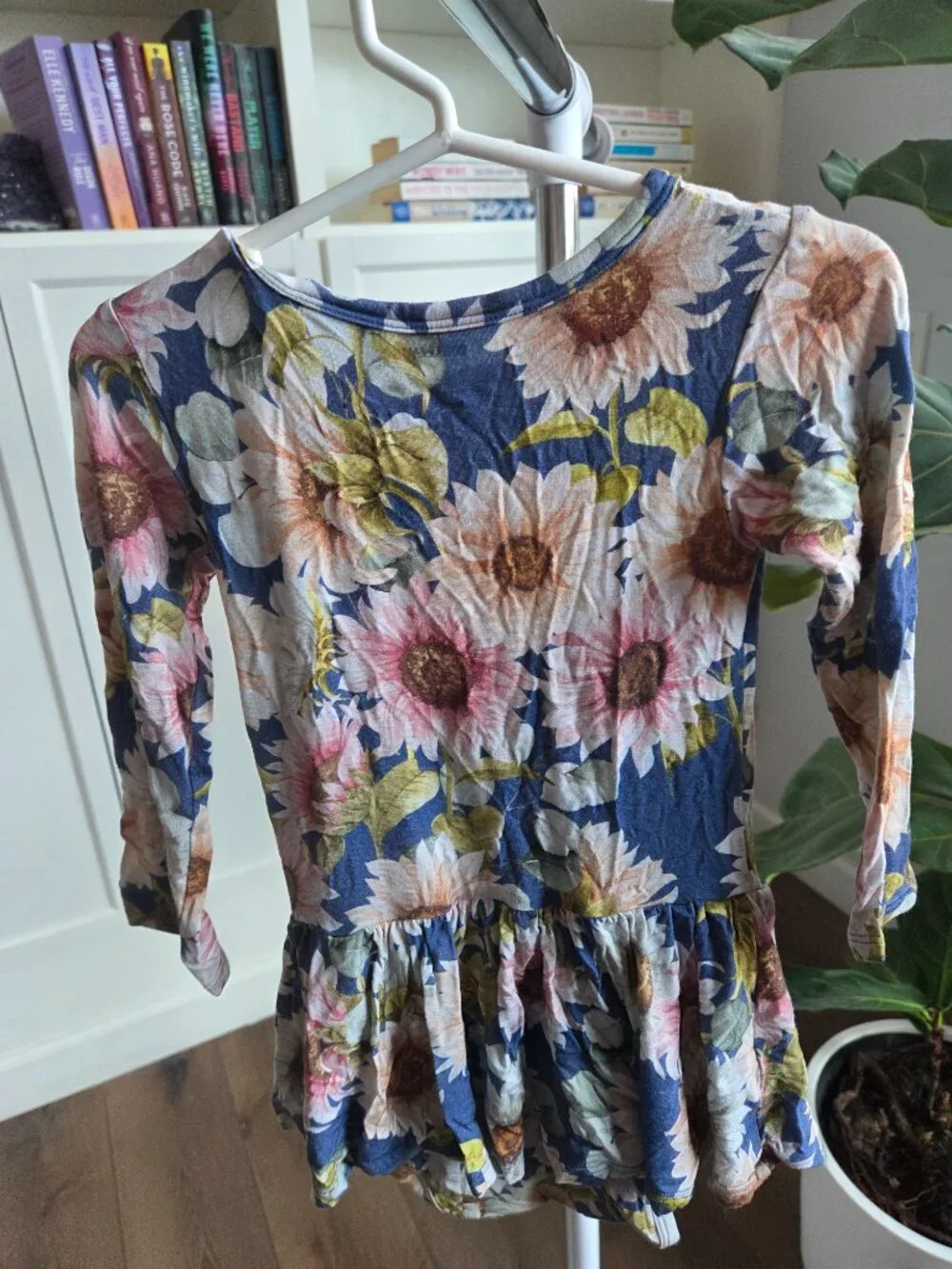 Long sleeve onesie dress